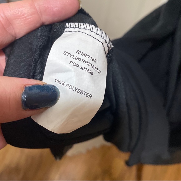 Stunning Ruby Rox Chiffon Strip Long Gown 💕 - Picture 8 of 8